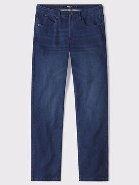 Barbell Apparel Men Med Wash Distressed Straight Athletic Jeans - 32 x 30 NWT‎
